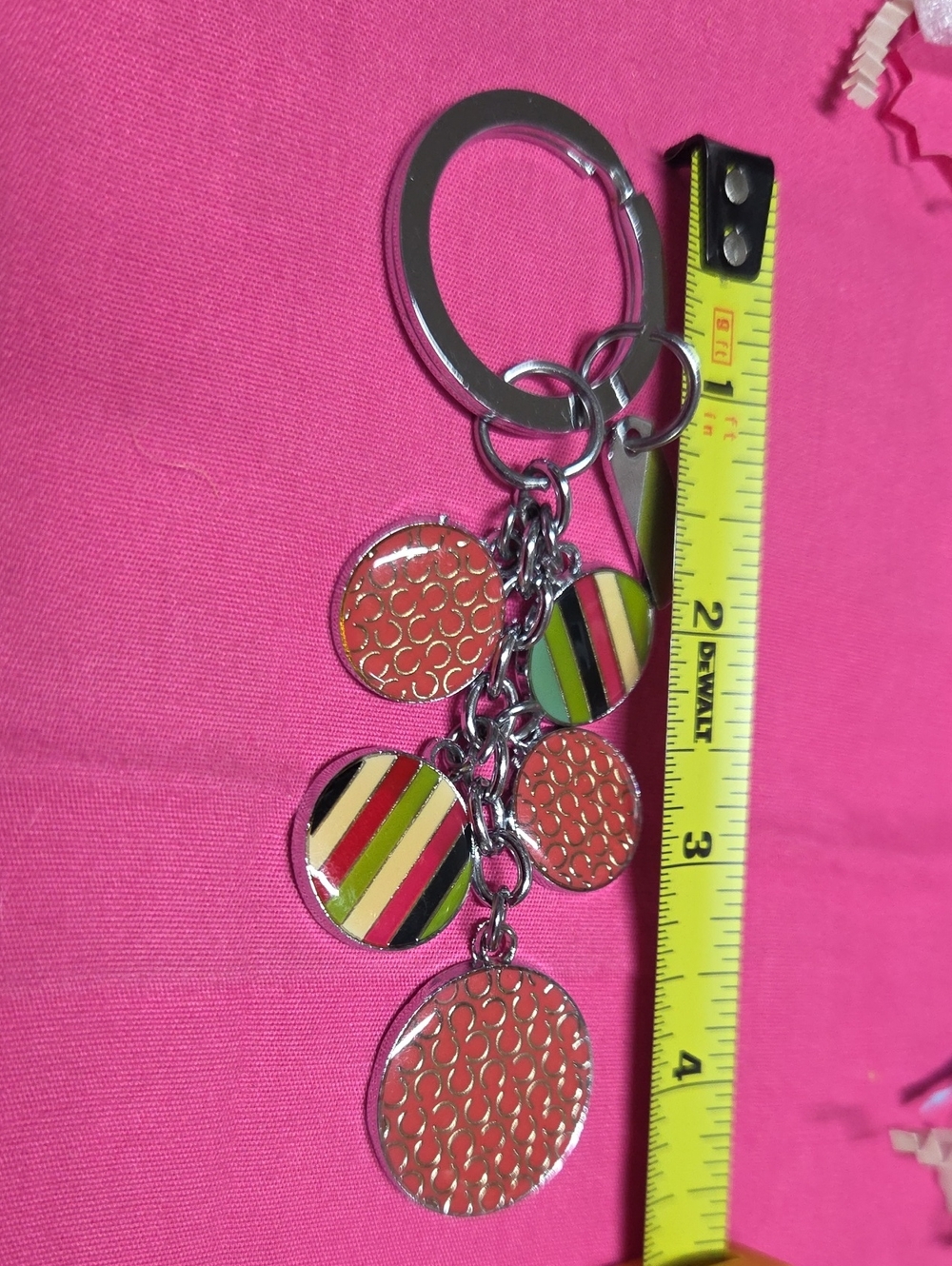 Coach Keychain Or Bag Charm